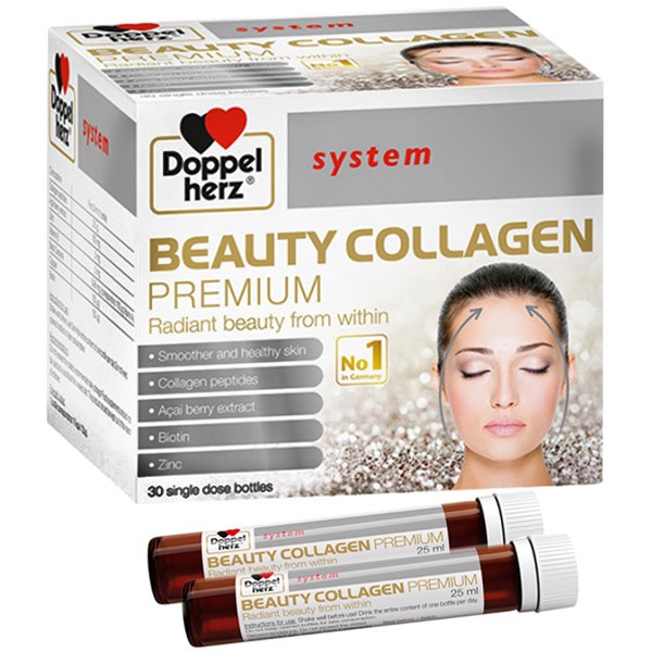 Collagen Doppelherz là collagen dạng nước được nhập khẩu từ Đức
