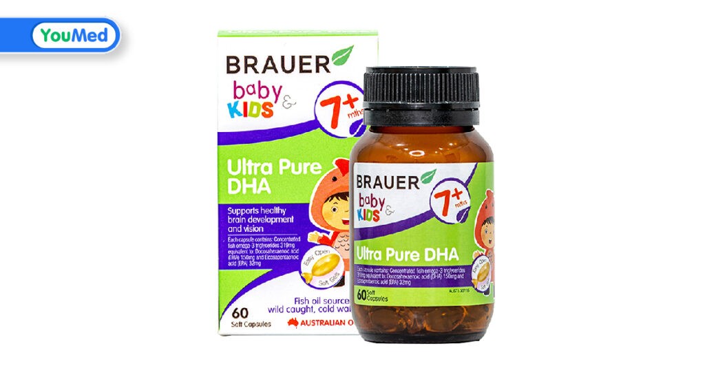 Viên uống bổ sung DHA Brauer Ultra Pure DHA có tốt không? Cần lưu ý gì khi sử dụng?