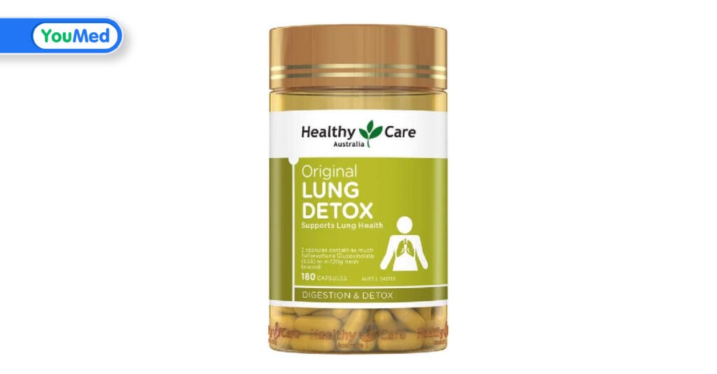Viên uống Lung Detox Healthy Care giải độc phổi của Úc có tốt không?