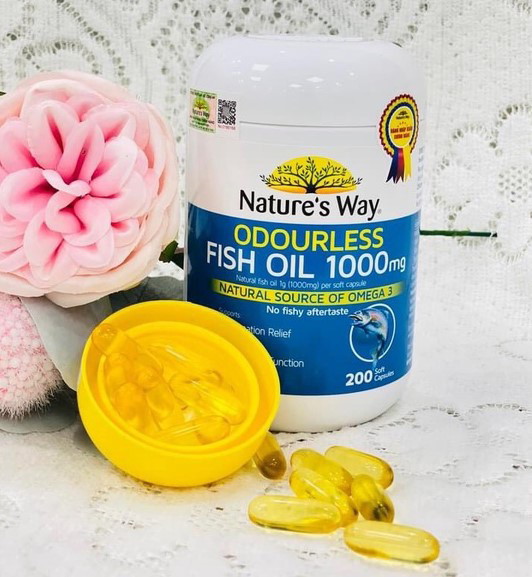 Nature's Way Odourless Fish Oil 1000mg có tốt không? Những lưu ý khi sử