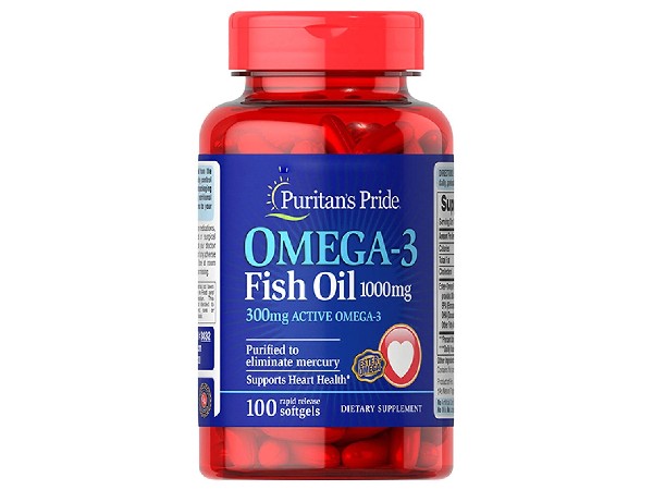 Puritan's Pride Omega-3 Fish Oil là thực phẩm chức năng đến từ Hoa Kỳ