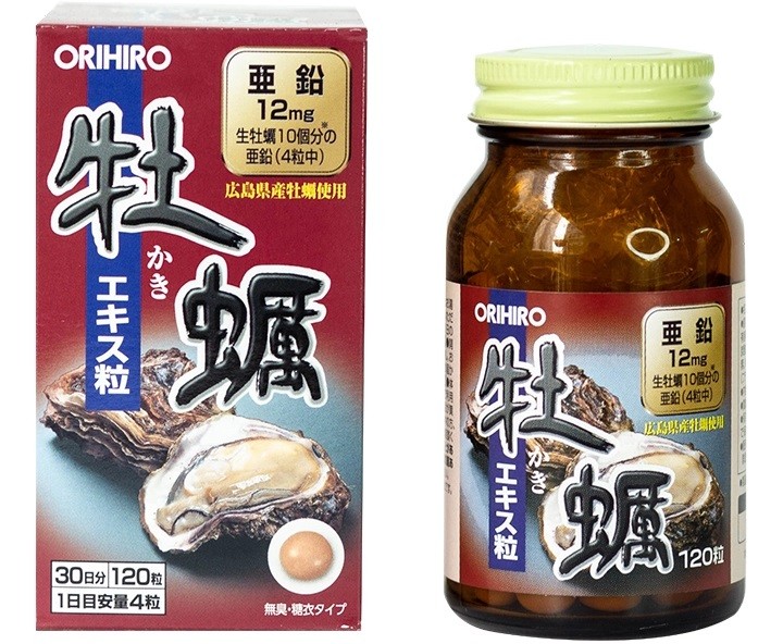 Viên uống tinh chất hàu tươi Orihiro là sản phẩm của thương hiệu Orihiro đến từ Nhật Bản 