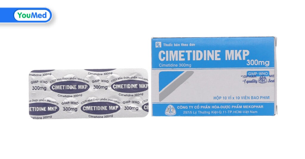 Cimetidine MKP là thuốc gì? Công dụng, cách dùng và lưu ý khi dùng