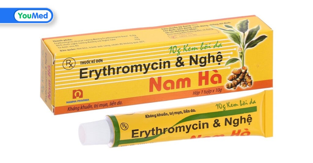 Erythromycin Nghệ Nam Hà là thuốc gì? Công dụng, cách dùng và lưu ý khi dùng